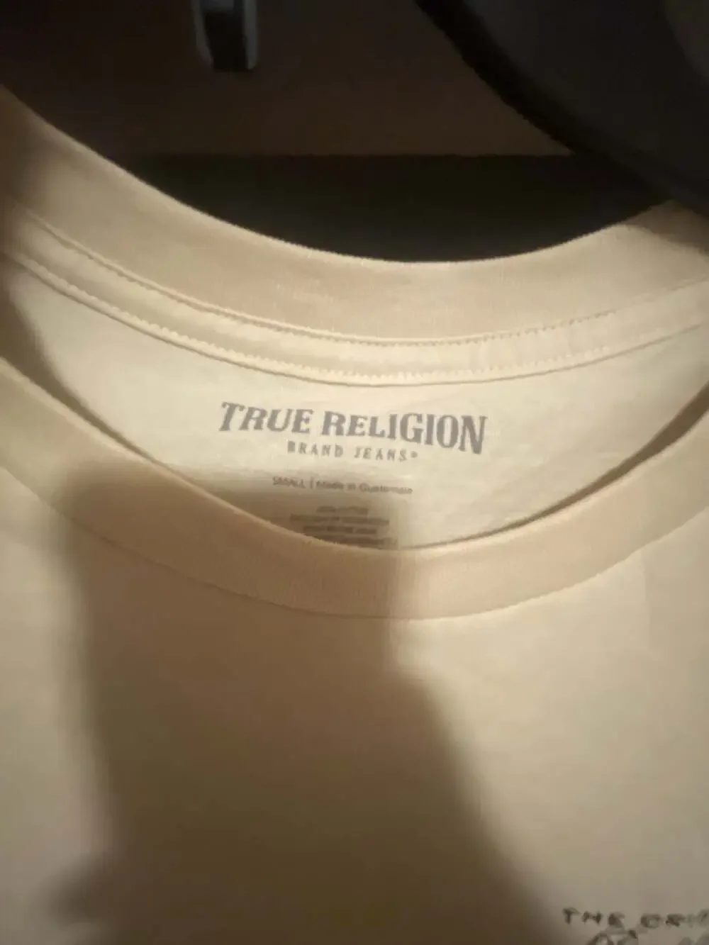 True Religion Envision Script Tee Fog